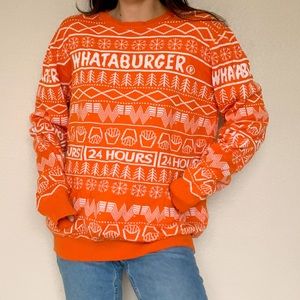 whataburger sweater 2018